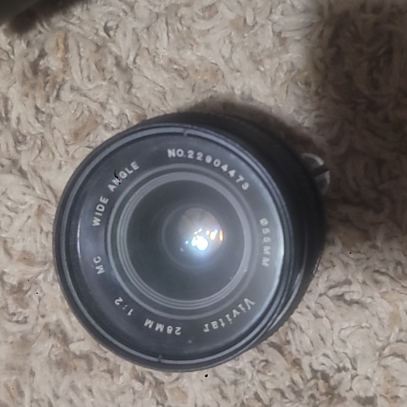 Vintage Vivtar MC 1:2 28mm camera 📷 lens wide angle - Picture 3 of 7